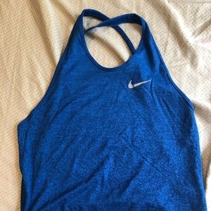 Nike Backless Halter Dri-Fit Workout Top